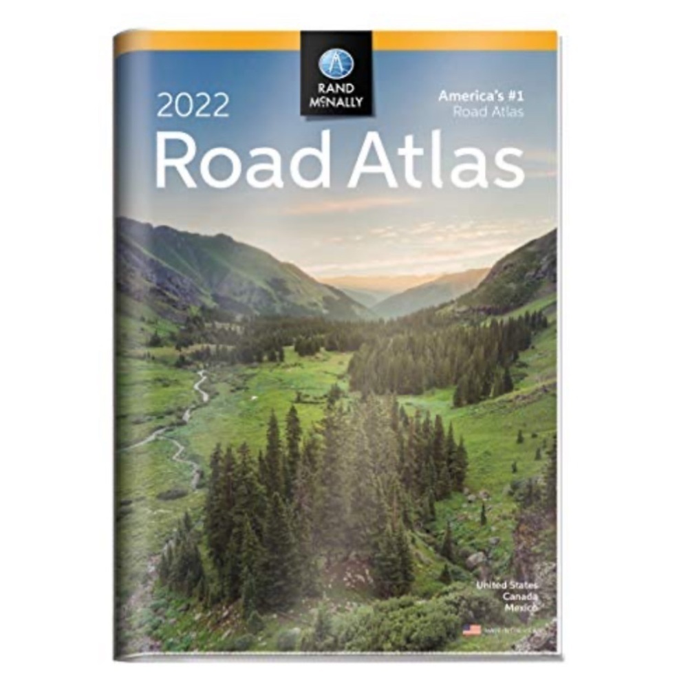 2022 Road Atlas with Protective Vinyl Cover
Rand McNally NEW
